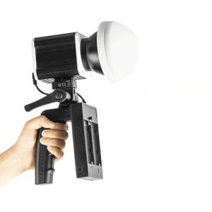 DIGITEK® (DCL 60WBC) 60W Bi Color Handheld Continuous LED Light with Diffuser & Remote, 9 Special Effect Modes, AC/DC Power - 2800K-6800K, Color Temp Control, 96 CRI, 7800 Lumen, Ideal for Shooting